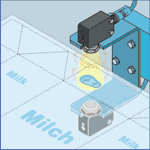 Checking milk and fruit juice tabs