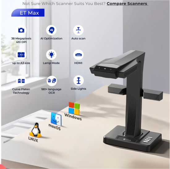 CZUR ET Max series